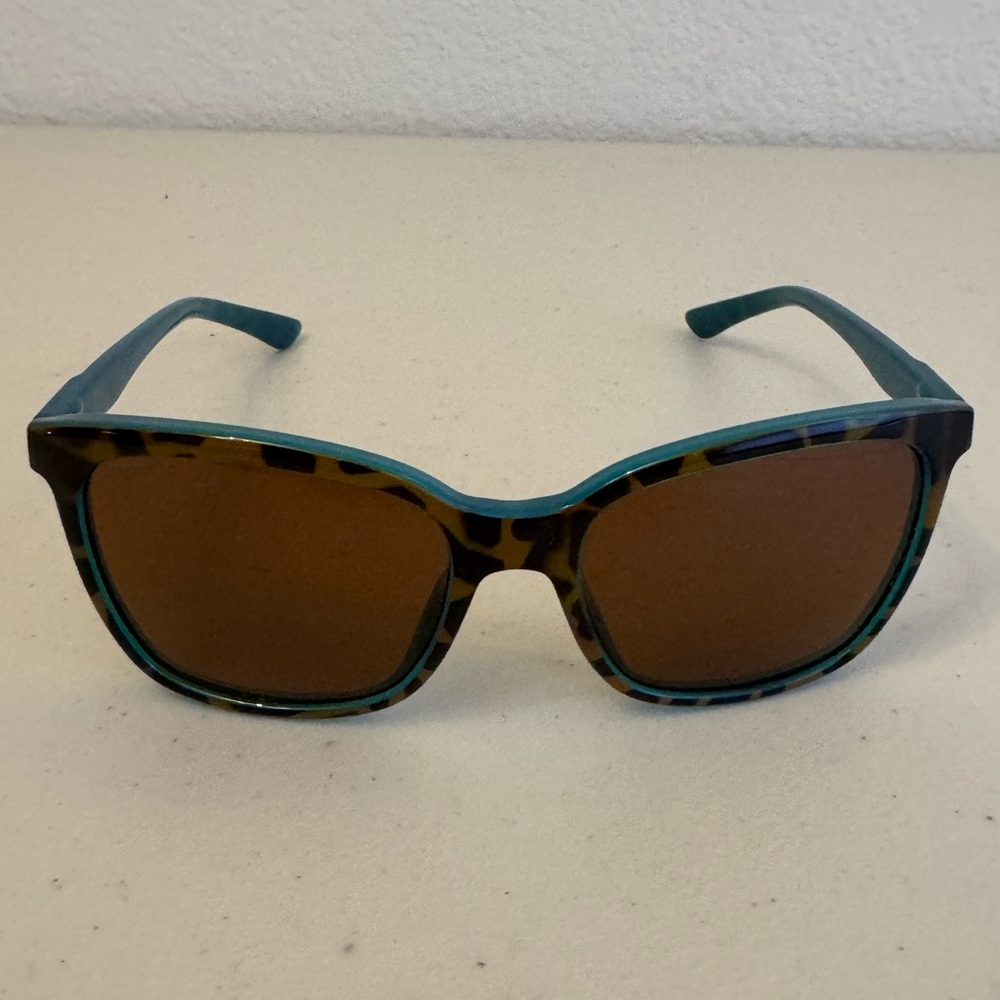 SMITH Tortoise and Teal Sunglasses